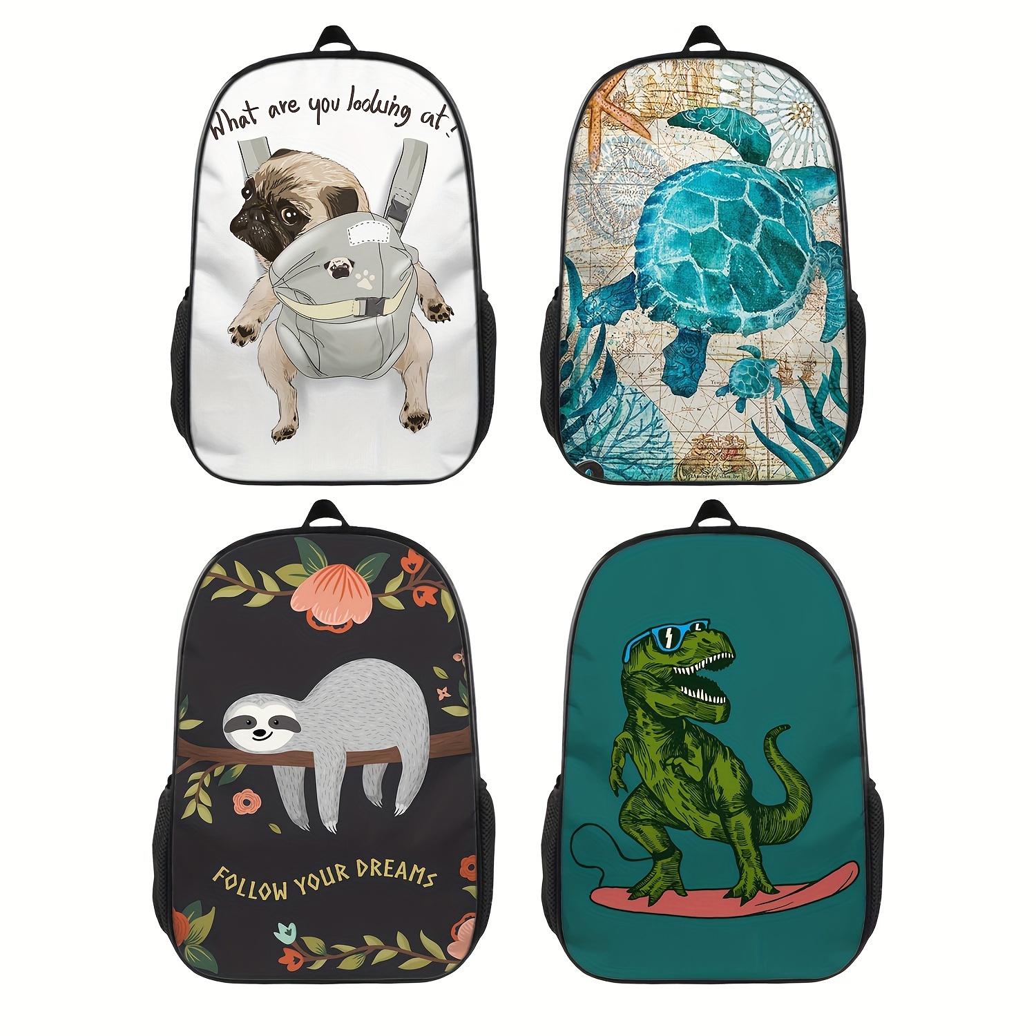 Mochila Escolar Libros Hombre Niño Mujer 17 Pulgadas Diseño - Temu