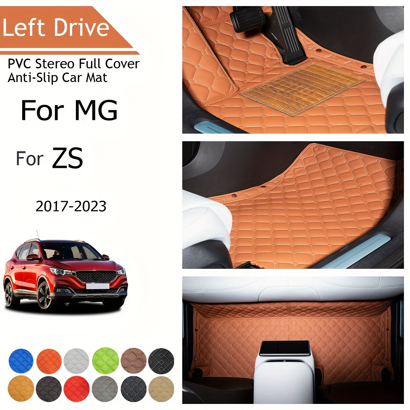 Lhd]fits For Mg Zs Ev 2018 2023 Three Layer Pvc Stereo Full - Temu