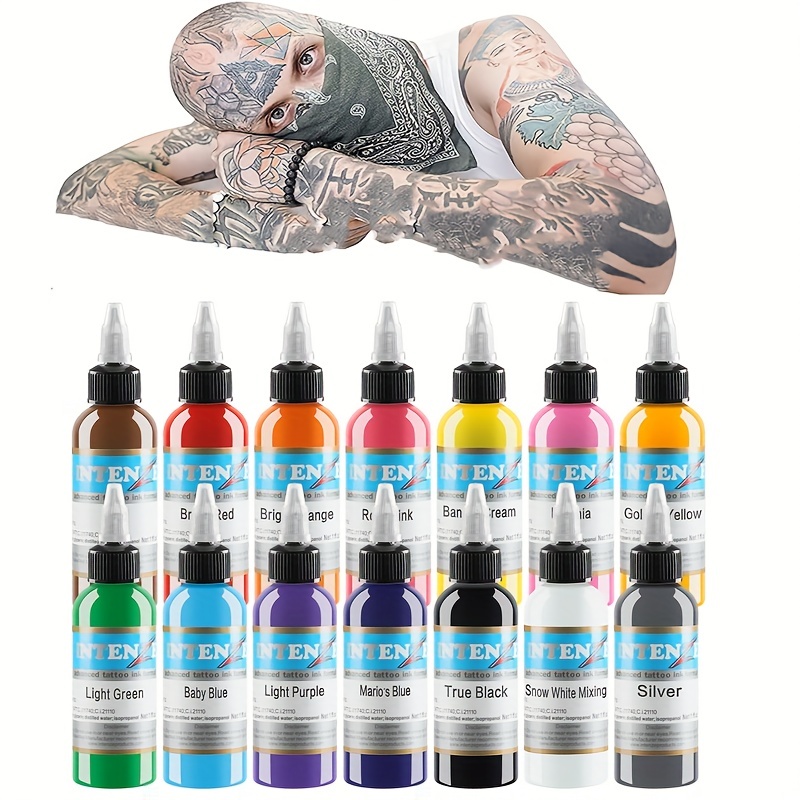 EIPTWH Tattoo Ink 60ml 2oz Tattoo Inks Professional Tattoo Pigment Kit for  Practice and Work - AliExpress