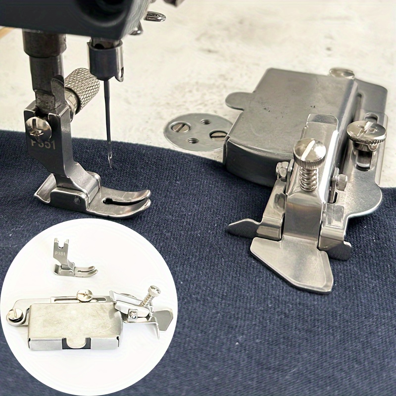 New 7Pcs Universal Sewing Machine Rolled Hemmer Foot Narrow Rolled