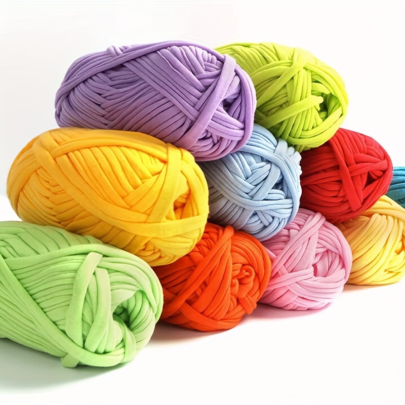 200G Metallic Yarn T-shirt Crochet Thread For Knitting Handwork