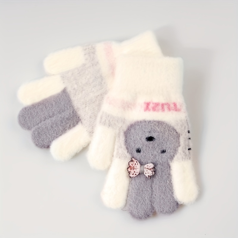 Children's Winter Warm Keeping Gloves - Suitable For 3-6 Years Old