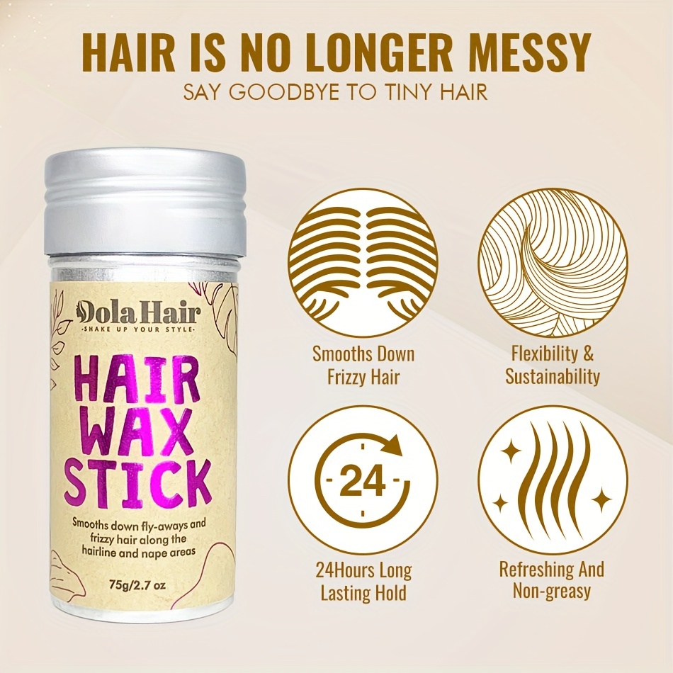 Fruit Hair Gel Edge Control Gel Wax Stick for Hair Control Wig & Unisex  Hair