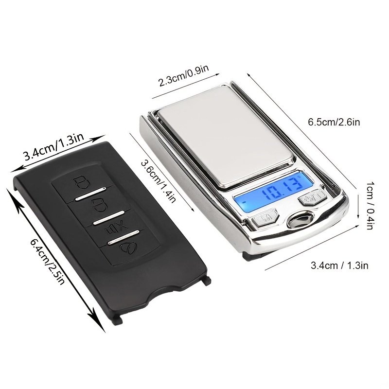 200g/0.01g Digital Pocket Scale Weed Jewelry Scale Electronic