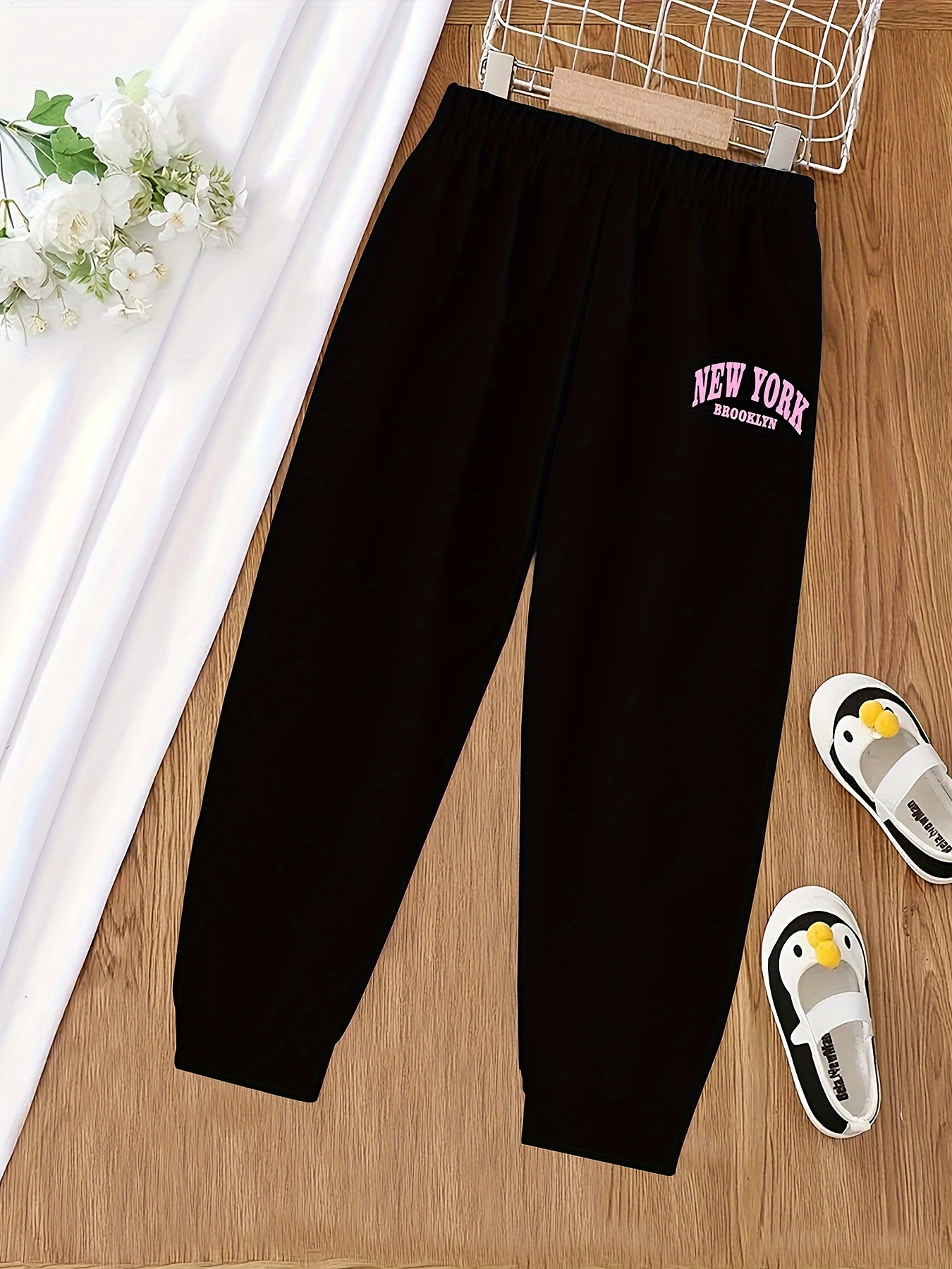 Pantalones jogger para online niñas