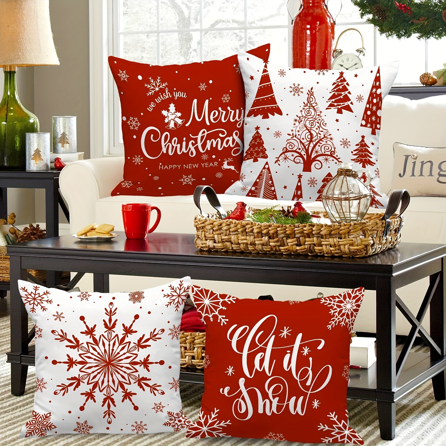 Michigan Christmas Pillows – The Front Porch Suttons Bay