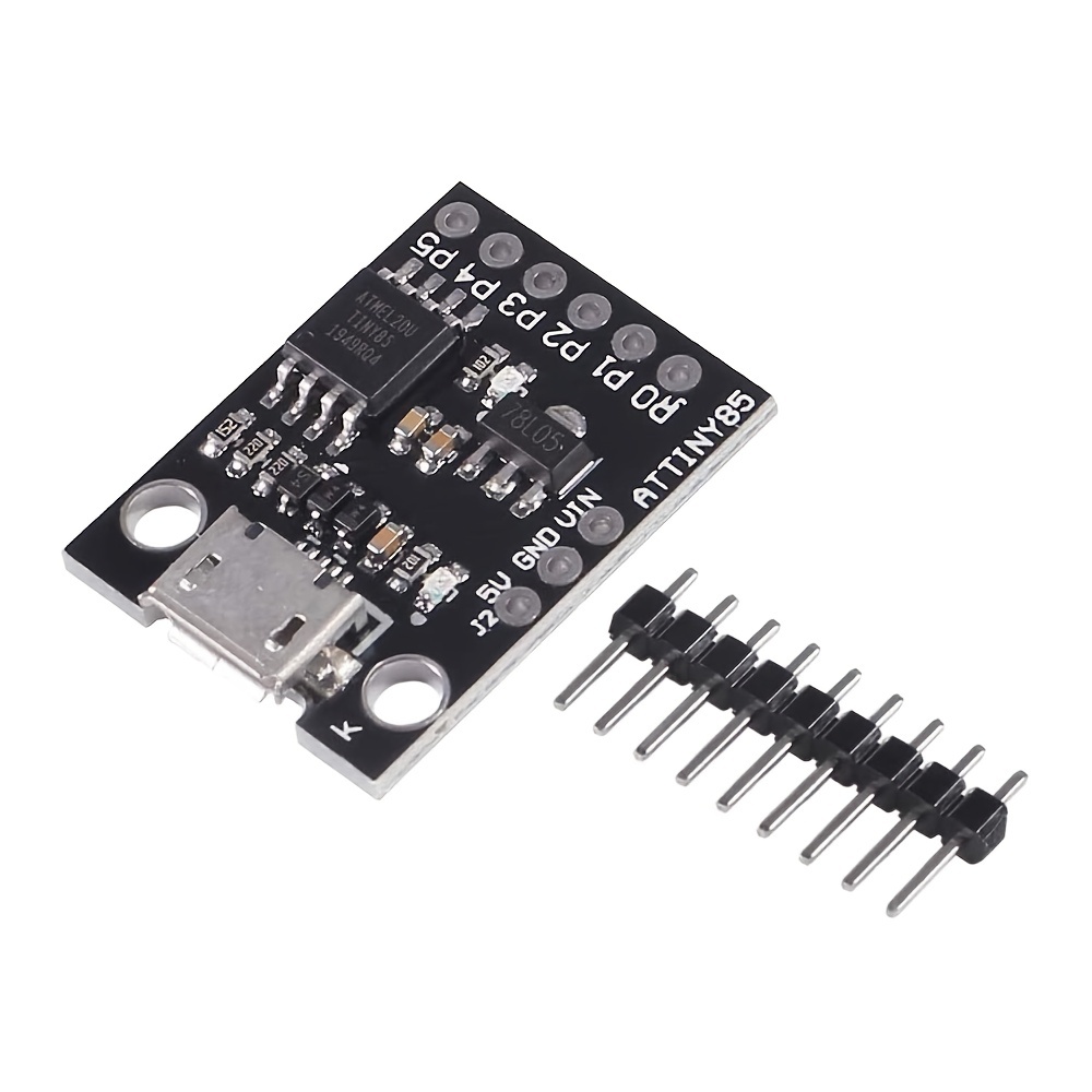 Blue Black TINY85 Digispark Kickstarter Micro Development Board ATTINY85  module for Arduino IIC I2C USB - AliExpress
