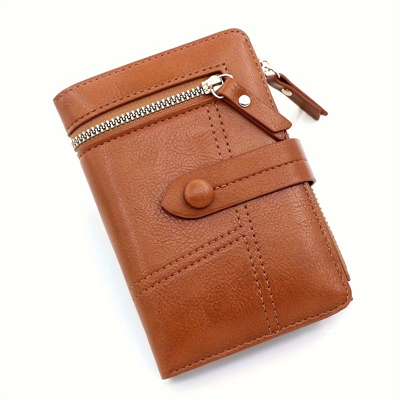 New Women Short Wallets Holder Classic Female Purse Zipper Wallet For