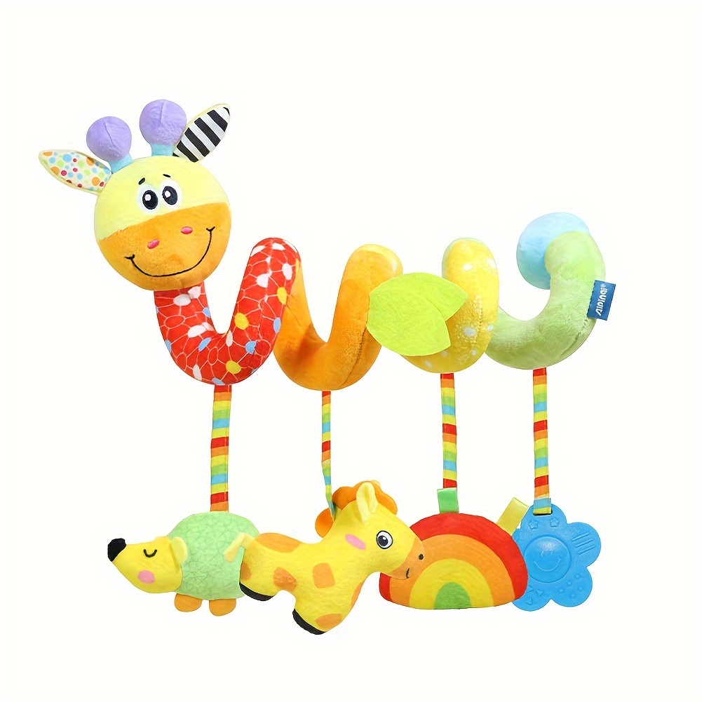 Jouets De Siège D'auto Pour Bébé, Jouet D'activité Pour Poussette Pour  Garçons Et Filles, Jouets En Peluche Suspendus En Spirale Avec Hochet, Pour  Poussette, Berceau, Porte-bébé, Cadeaux Pour Bébé Sip And See 