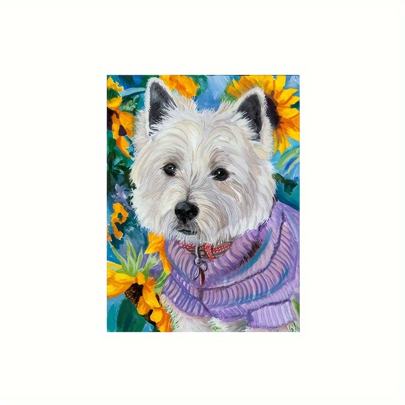 Dog Diamond Painting Kit 5d Diamond Art Kit Painting Arts - Temu