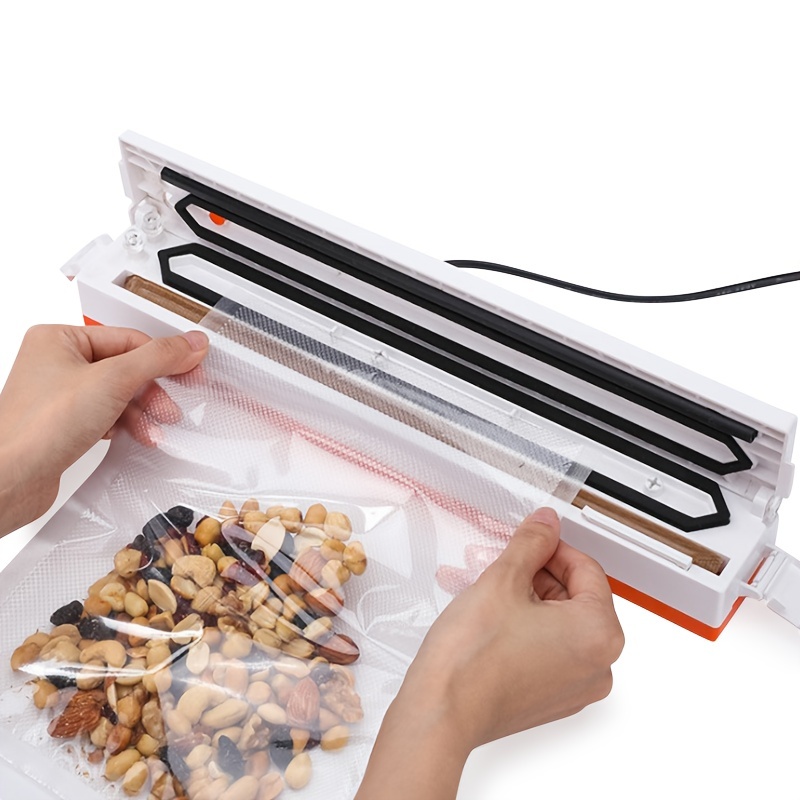 Electric Vacuum Sealer With 10 Free Bags - Perfect For Food Storage And Sous  Vide Cooking - Temu Japan