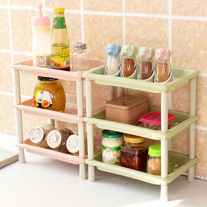 Small 3-Layer Modern Display Stand for Home Kitchen
