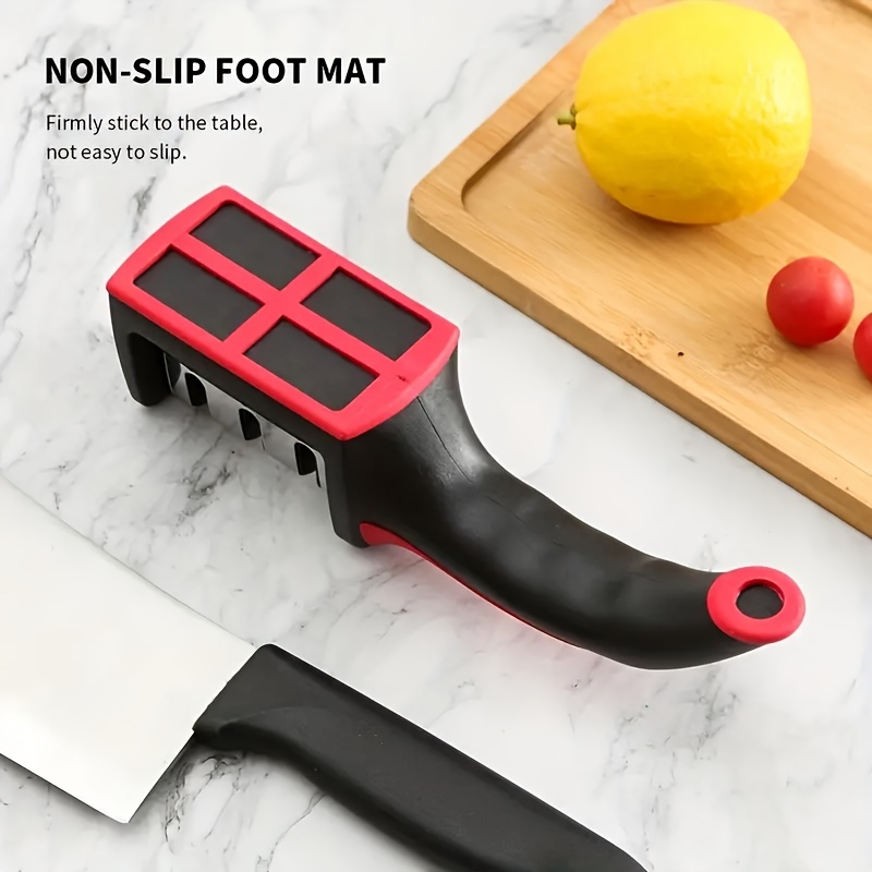 Knife Sharpeners, Creative Household Sharpener, Round Quick Knife Sharpener,  Kitchen Helper, Handheld Mini Sharpener, Kitchen Utensils, Apartment  Essentials, College Dorm Essentials, Ready For School, Back To School  Supplies, Random Color - Temu