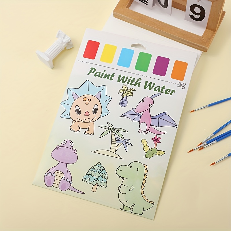 Diy Pigments Doodle Children's Gouache Graffiti Picture Kids - Temu