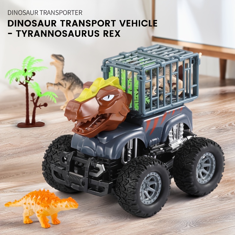 Jouet Dinosaure dans Cage à Transport