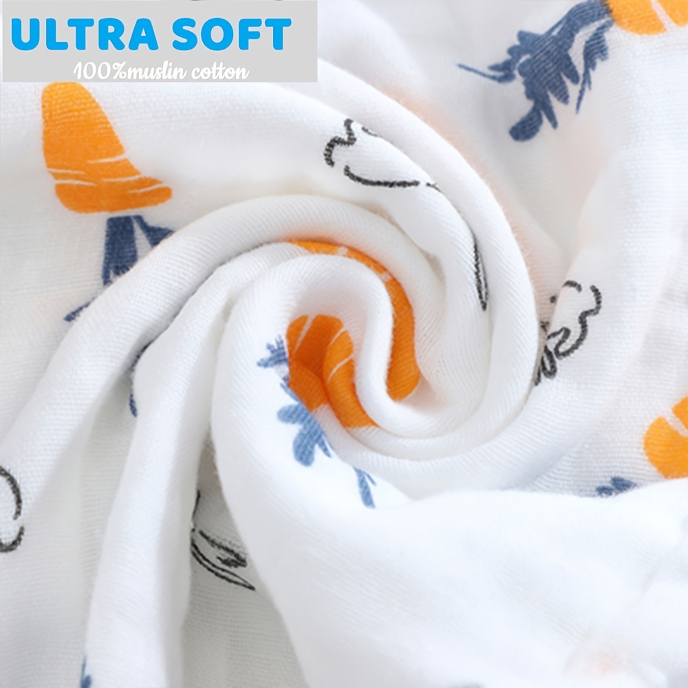 6 layer Soft Absorbent Muslin Burp Cloths Cotton Hand - Temu