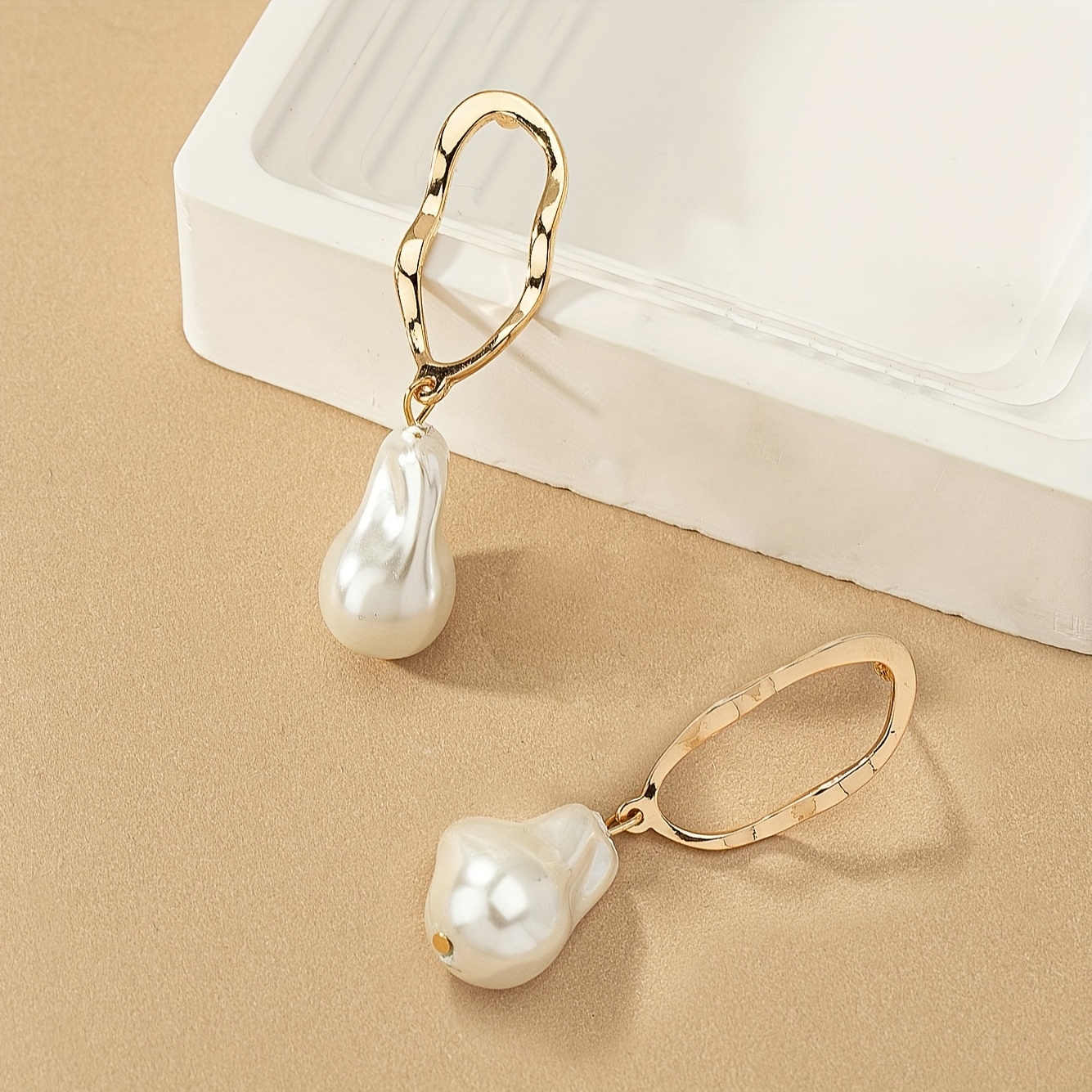 High End Geometric Faux Earrings for Women