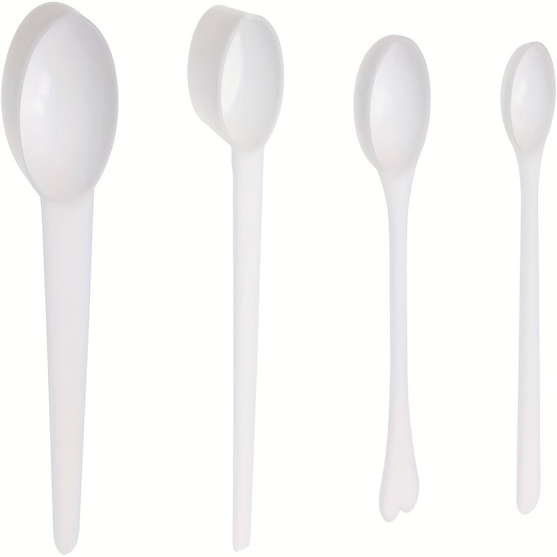 10pcs 1/3/5/10g Plastic Measuring Spoons Scoop For Child Milk