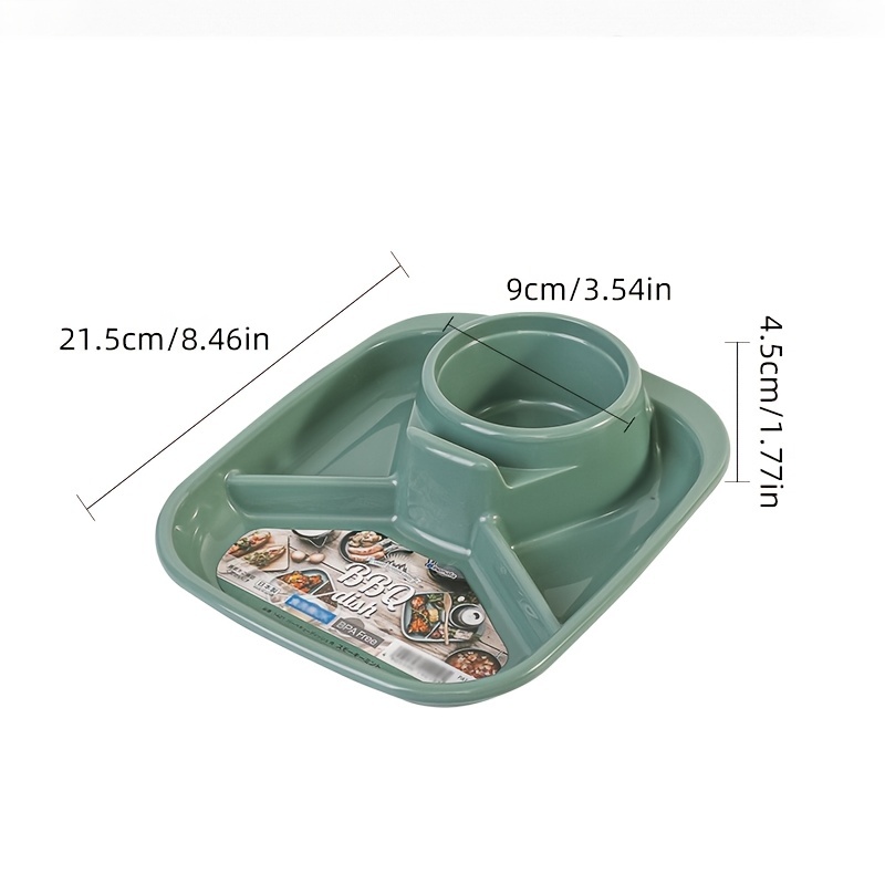 Portion Control Plates Divided Plate Adults Plastic 3 Compartment Dinner  Plate Perfect For Bariatric Diet Weight Loss Healthy Eating Reusable 3  Section Lunch Tray - Temu United Arab Emirates