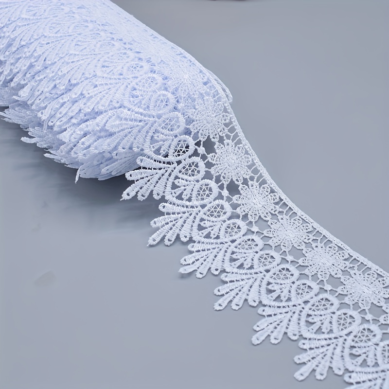 Beautiful Cotton Embroidered Lace Fabric Accessories Skirt Lace Curtain  Lace Trim Handmade DIY Sewing Accessories