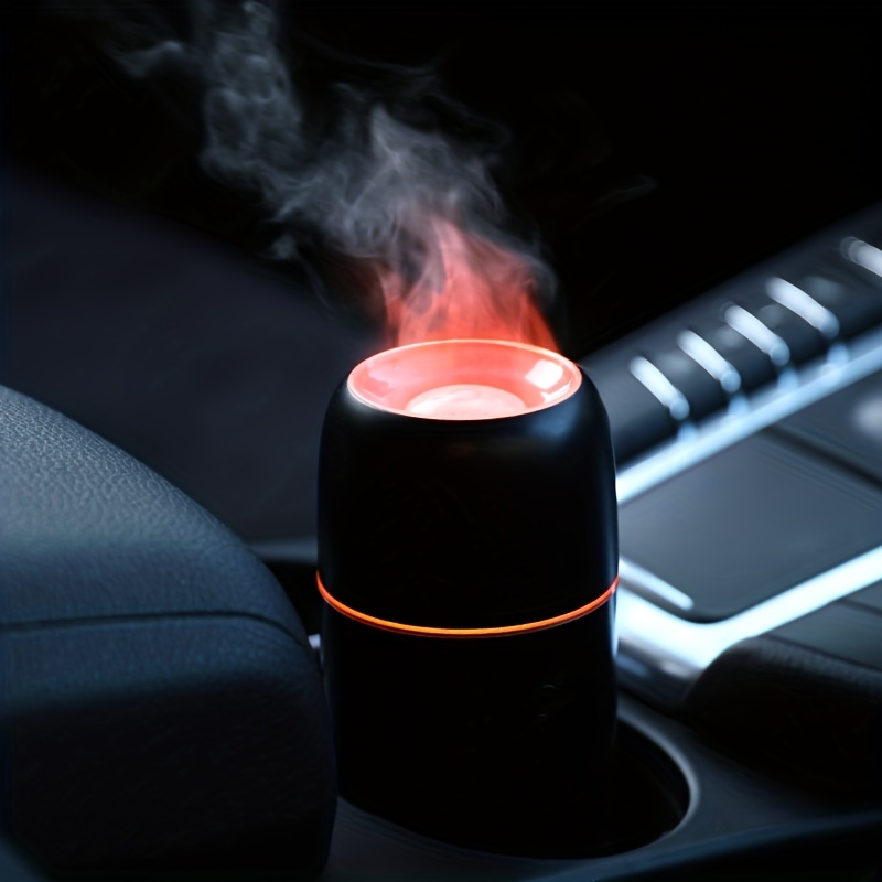Car Diffuser, USB Essential Oil Diffuser Ultrasonic Car Humidifier  Aromatherapy Diffusers with Intermittent/Continuous Mist for Office Travel  Home