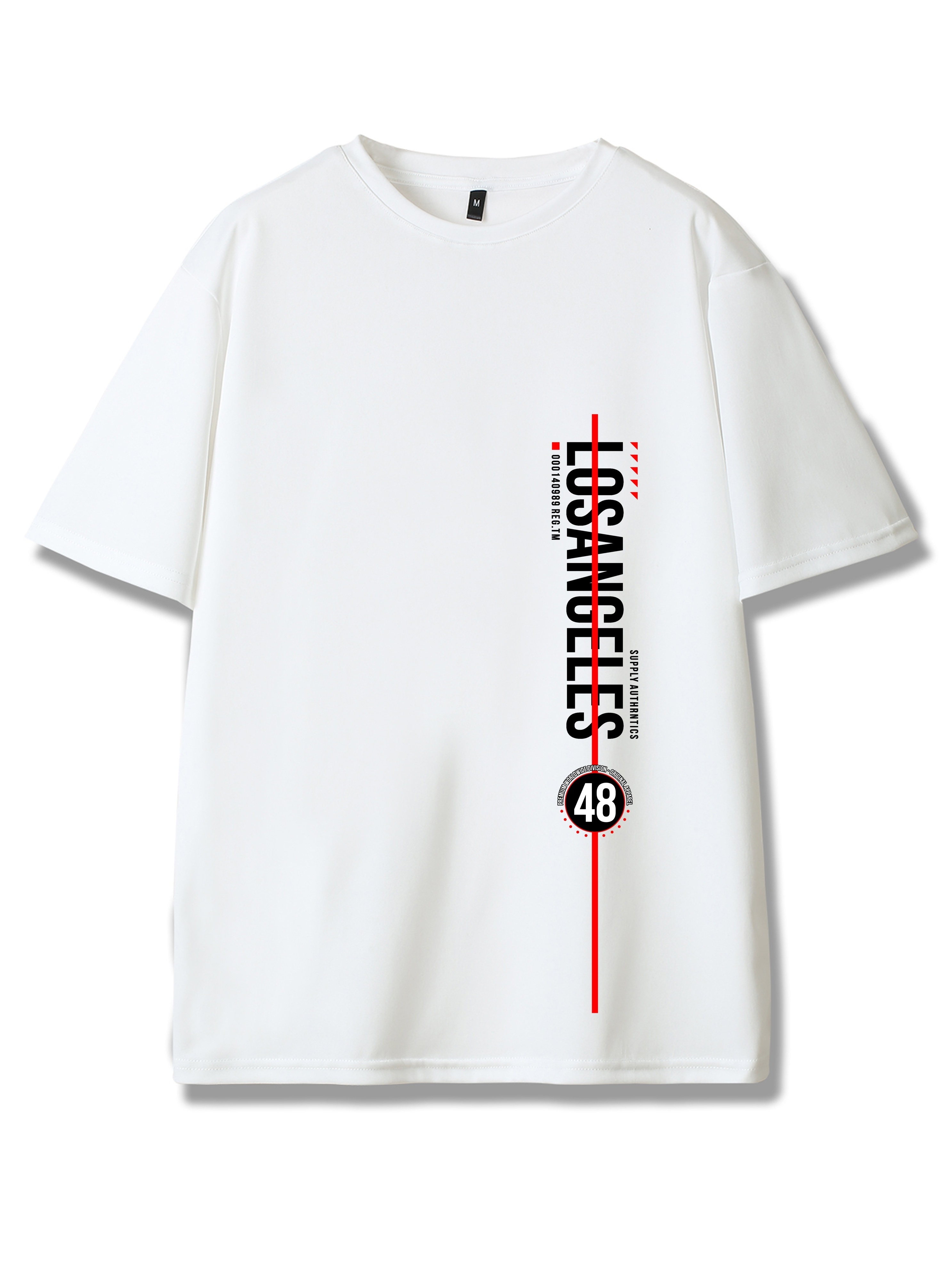 Los Angeles Apparel | Shirt for Men in Off White, Size Medium