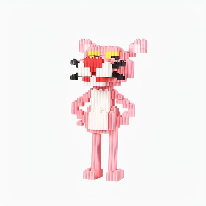 Mini block pink panther because I'm bored #block #miniblock #lego