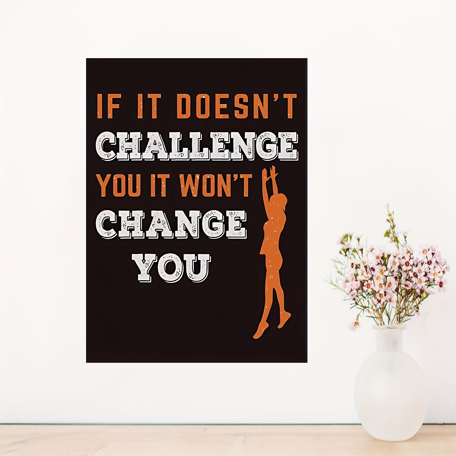 Motivational Sports Fitness Art Print Inspirational Quotes - Temu