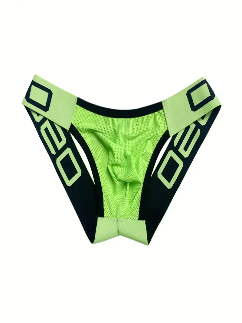 Men's Skin friendly Underwear Sexy Jockstrap Low Waist Front