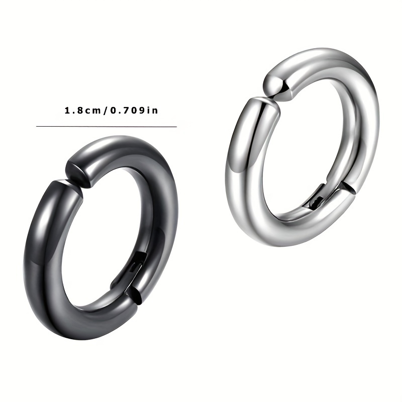 Stylish Stainless Steel Ear Clip for Men