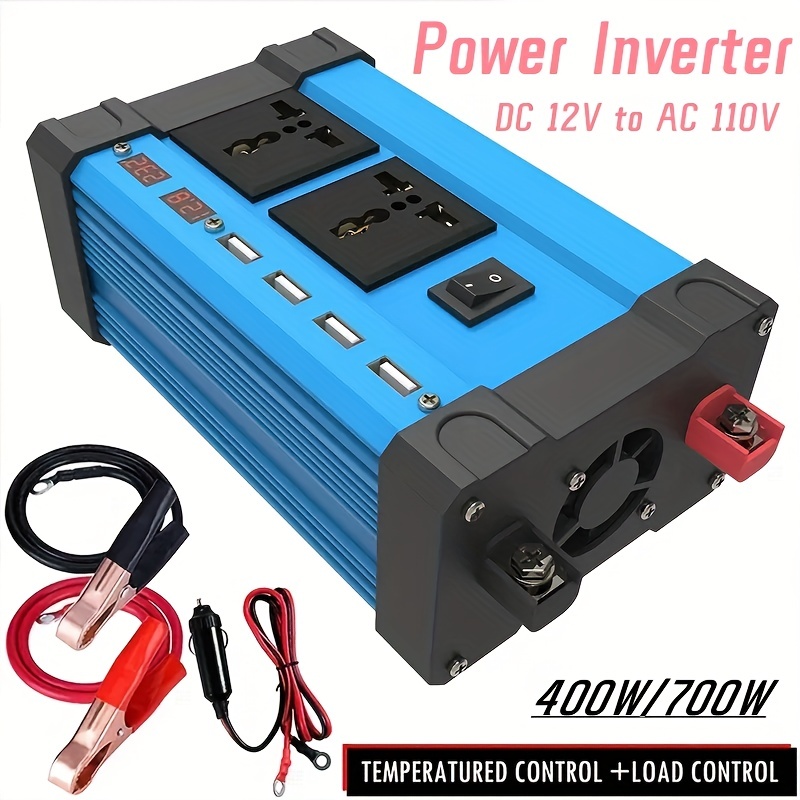 1 Set 110V + 12 / 24V Dual Plug In Caja De - Temu