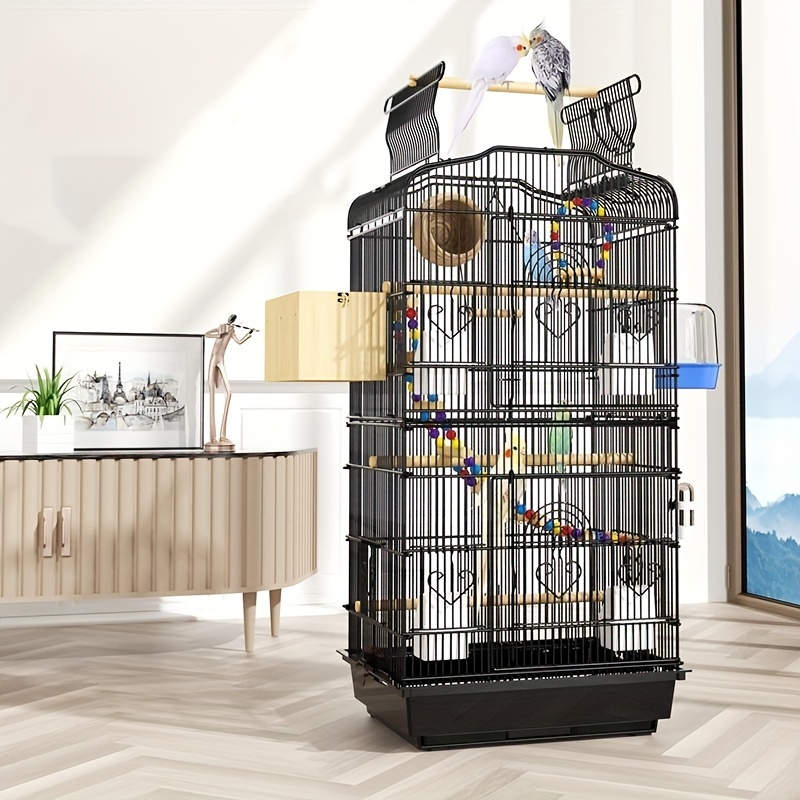 indoor bird habitat open top medium small bird cage Temu United Kingdom