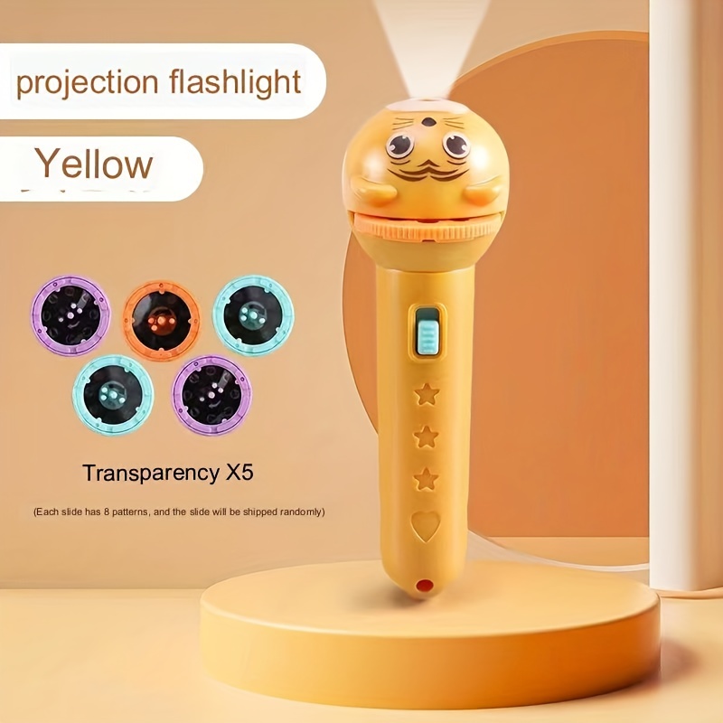 Children's Flashlight Projector with 40 Patterns, Educational Toy