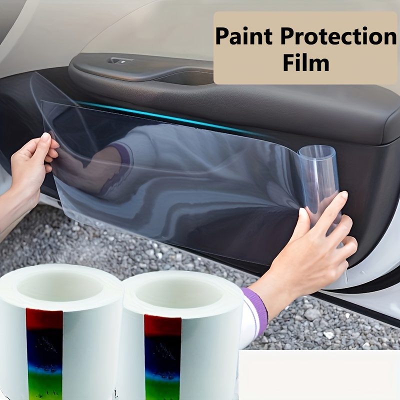8X Film Autocollant Poignée Portière Voiture - Sticker Anti-Rayure  Anti-poussière pour Poignée Porte Automobile - Noir