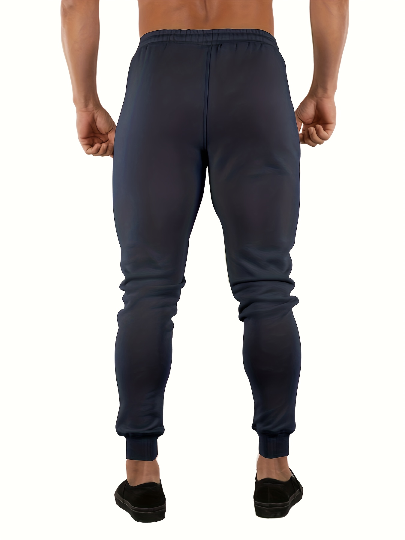 Men's Soft Stretch Tapered Joggers - All in Motion Navy XXL