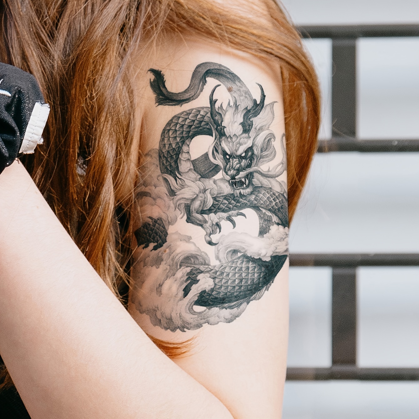 dragon tattoo for women on wrist