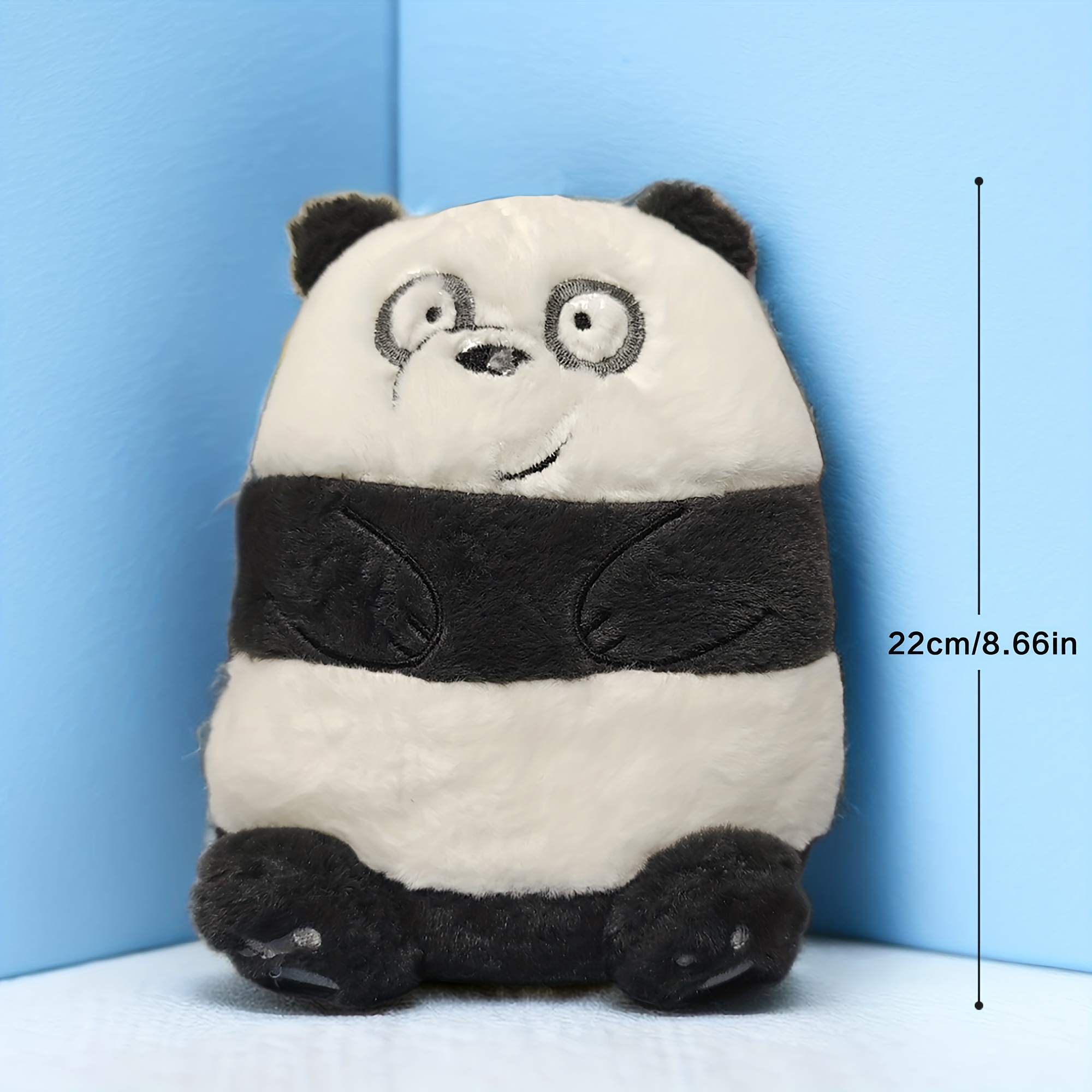 plush craft panda pillow