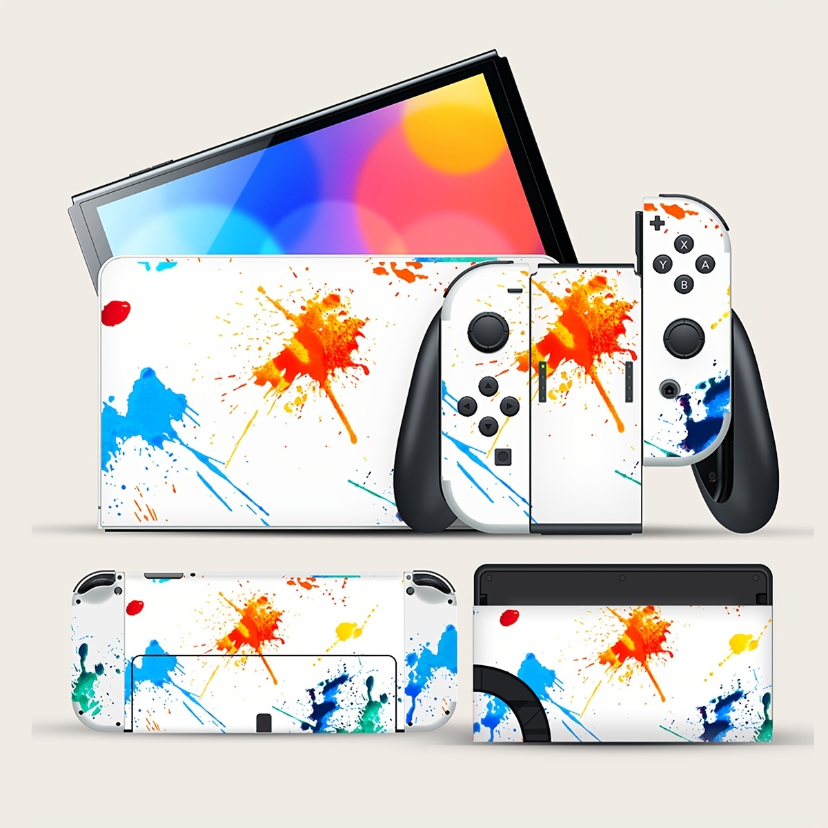 1set Allover Sticker Skin For SWITCH OLED - Free Shipping!
