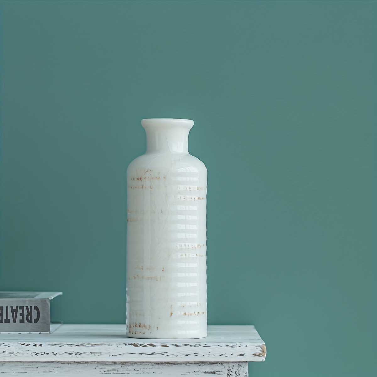 TEMU 1pc/3pcs Set Of Ceramic Vases, Ice Crack Effect Vases, Classic Pastoral Vases, Retro Old Vases, Flower Vases, Hydroponic Plant Vases, Suitable