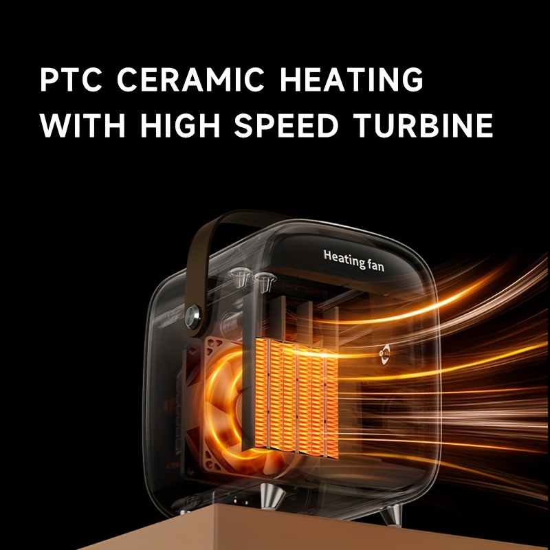 Portable Ceramic Electric Heater - Super Heat Generation Keep Warm u0026 Cozy  Indoors With Adjustable Thermostat, Adjustable Wind Direction, Adjustable  Wind Power Heating Fan Fall Winter Essential Room Decor Home Decor - Temu