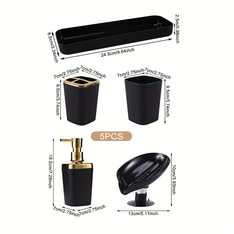  Bathroom Accessory Sets: Home & Kitchen