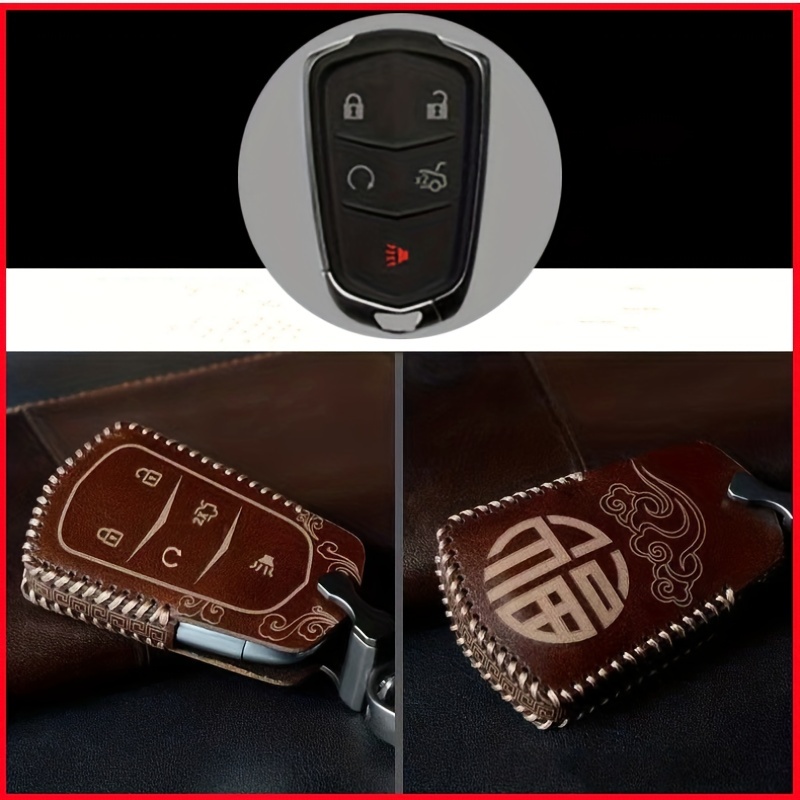 TPU Car Remote Key Case Cover For Cadillac ESV CTS XTS SRX ATS CT5