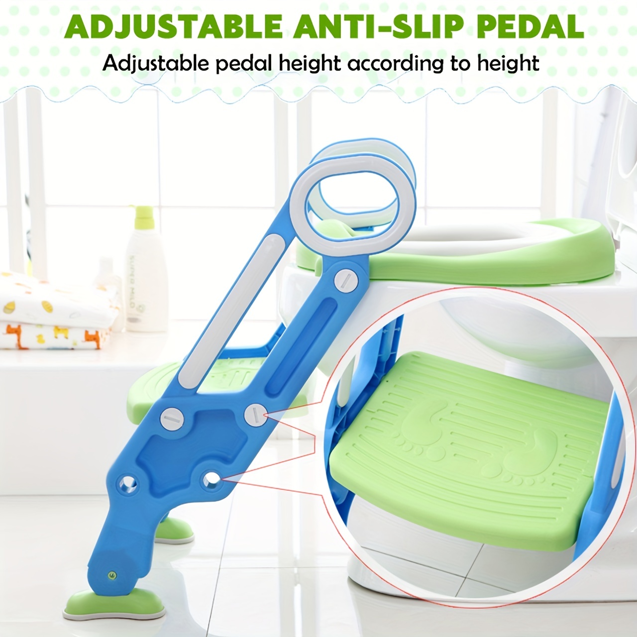 Dropship Potty Training Toilet Seat With Steps Stool Ladder For