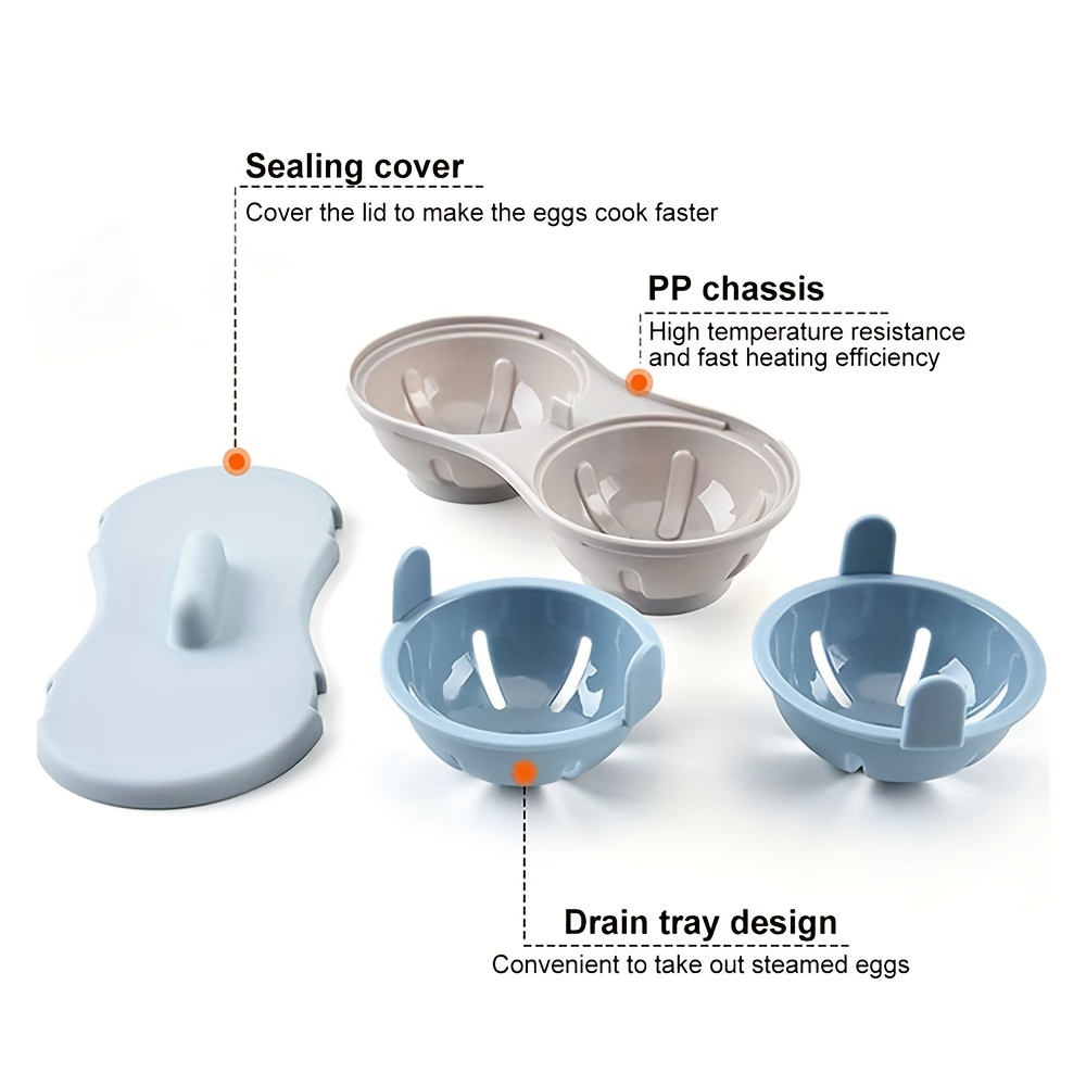 Microwave Egg Poacher Makes Perfect Eggs for Egg Muffins