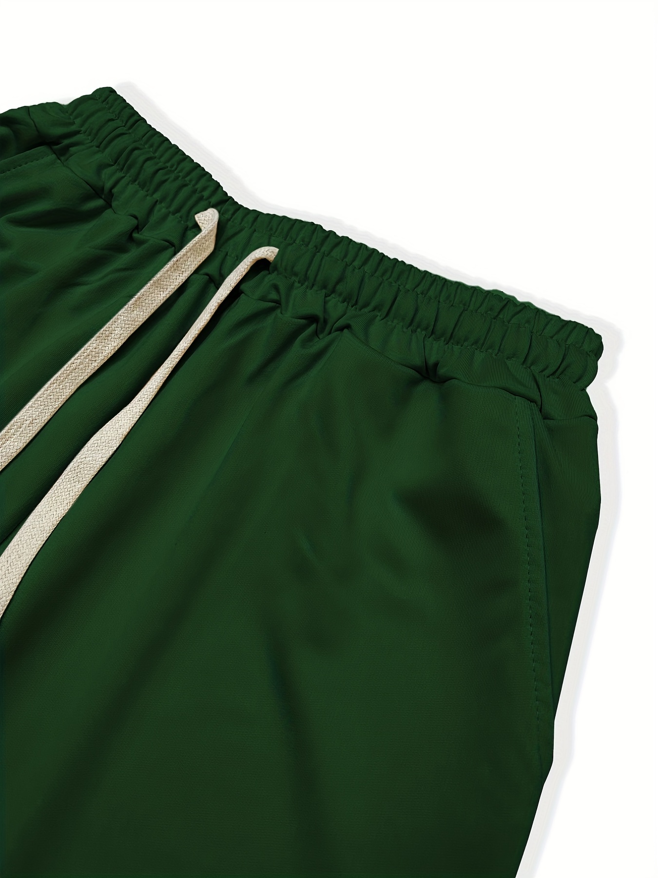 Yellow Face Print Drawstring Sweatpants Loose Fit Casual Joggers