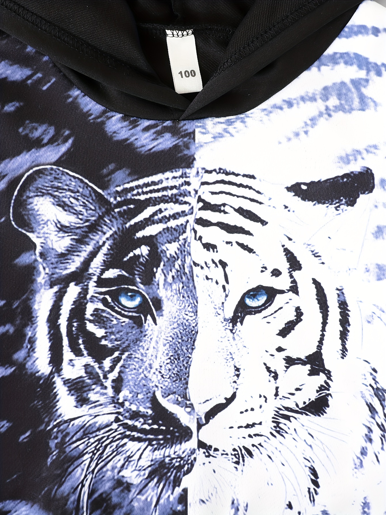 Tiger Print Long Sleeve Shirt | Tiger King | JBCoolCats