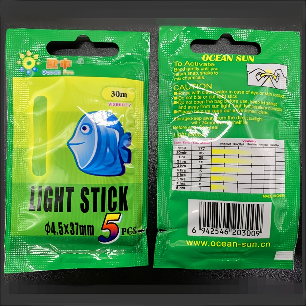Essential Night Fishing Gear Electronic Light Sticks for Optimal Visibility