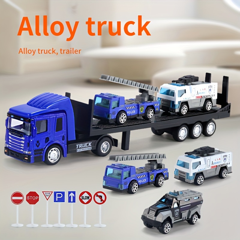 Camion Police Électrique Enfant – Toys Motor