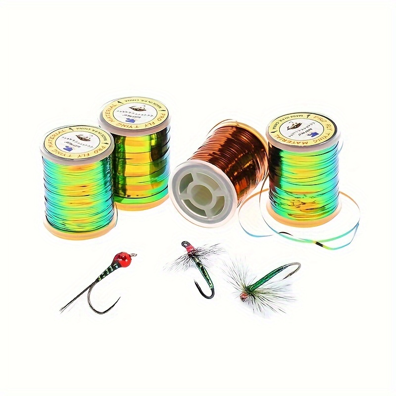 1pc 0.5mm/1mm/2mm Fly Tying Materials, Binding Line For Wet Flies Nymph  Hook, Outdoor Fishing Accessories