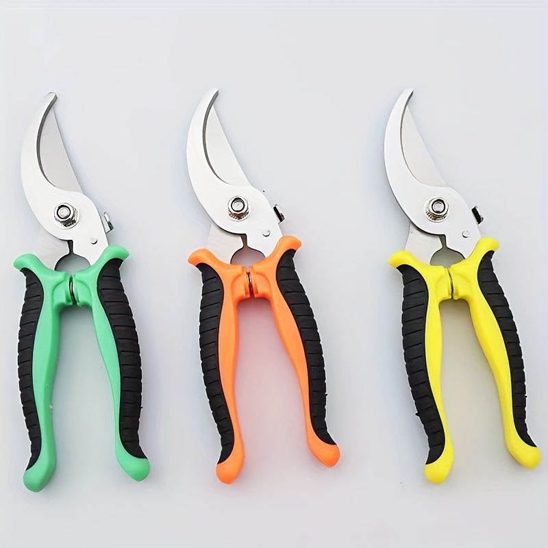 Outdoor Power Tools Other Garden Pruning Handheld Pruners Premium Bypass  Pruning Shears For Your Garden Shears Stainless Steel Blades Yellow